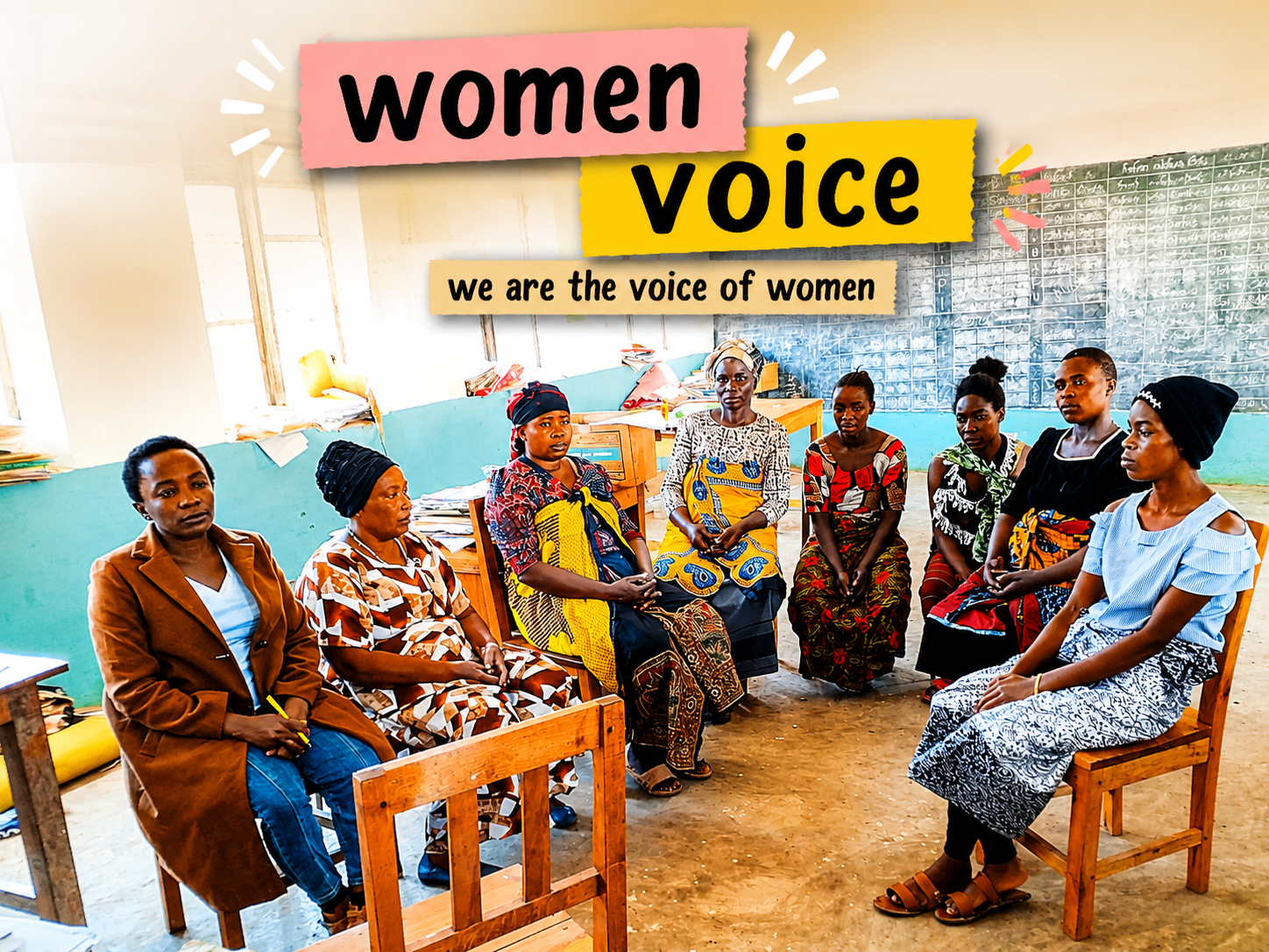 WE ARE THE VOICE OF WOMEN